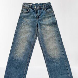 ZARA Jeans, limited edition — a stylish model with rhinestones!